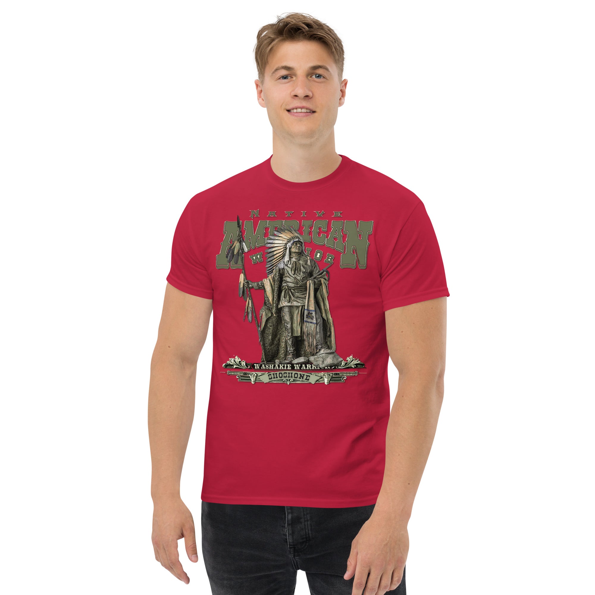 Washakie Warrior T-shirt - Shoshone